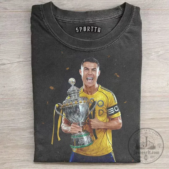 Cristiano Ronaldo Saudi Pro League Champion Soccer T-Shirt