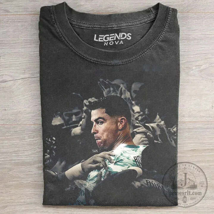 Cristiano Ronaldo Football Legend Graphic T-Shirt