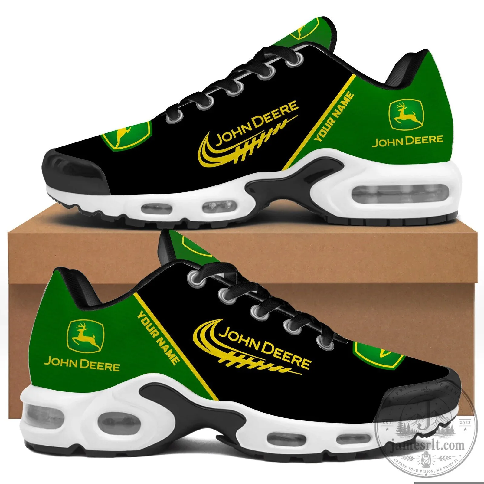 John Deere Personalized Air Cushion Running Shoes