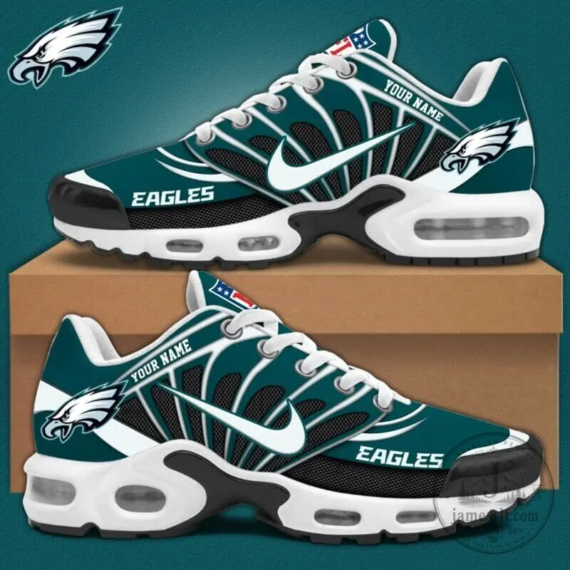 Philadelphia Eagles Personalized Running Shoes Custom Name Sneakers