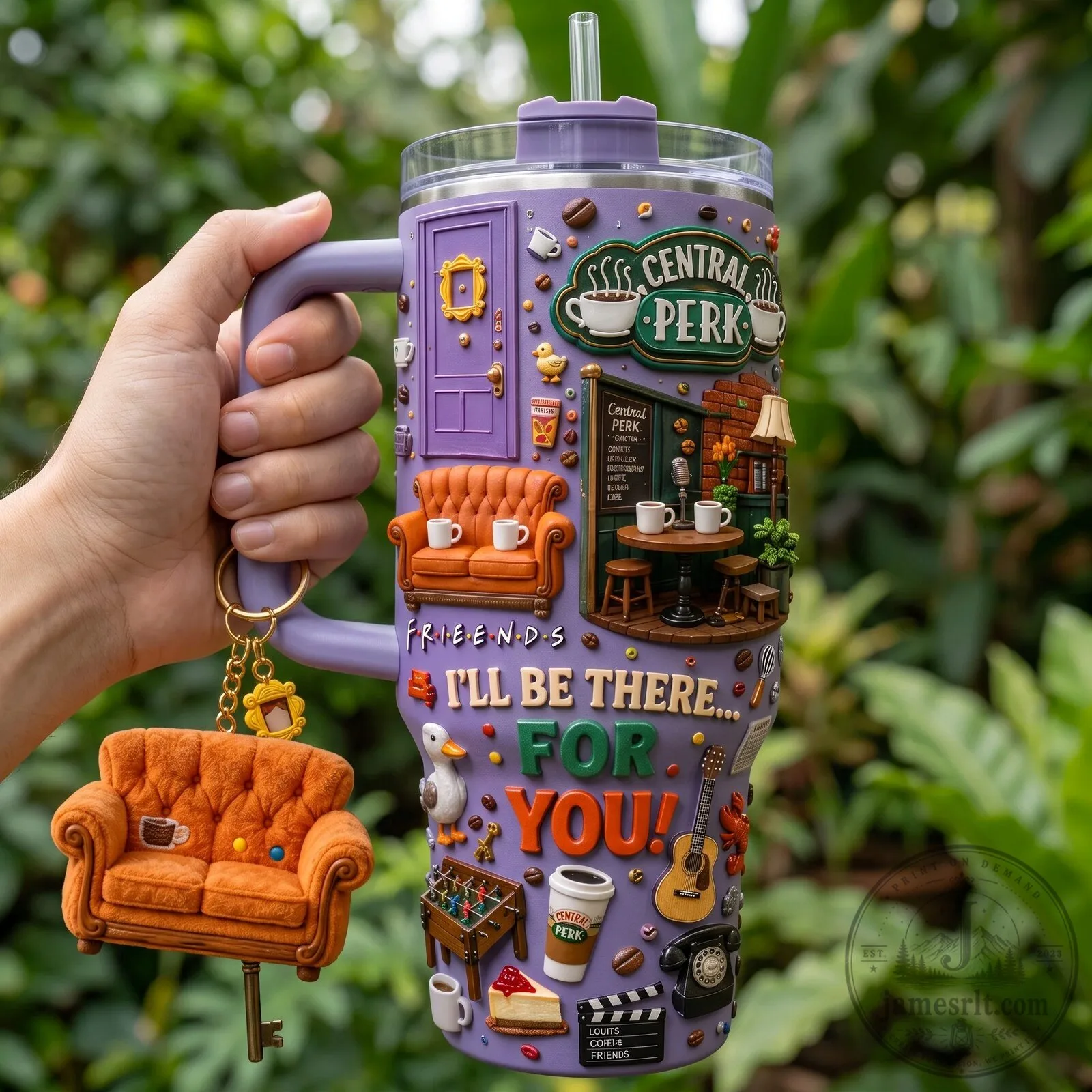 Friends Central Perk I'll Be There For You TV Show Tumbler 4 Friends Central Perk I