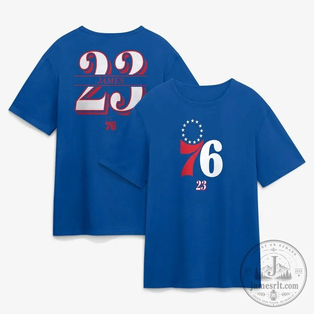 Sixers LeBron James 23 Basketball Fan T-Shirt