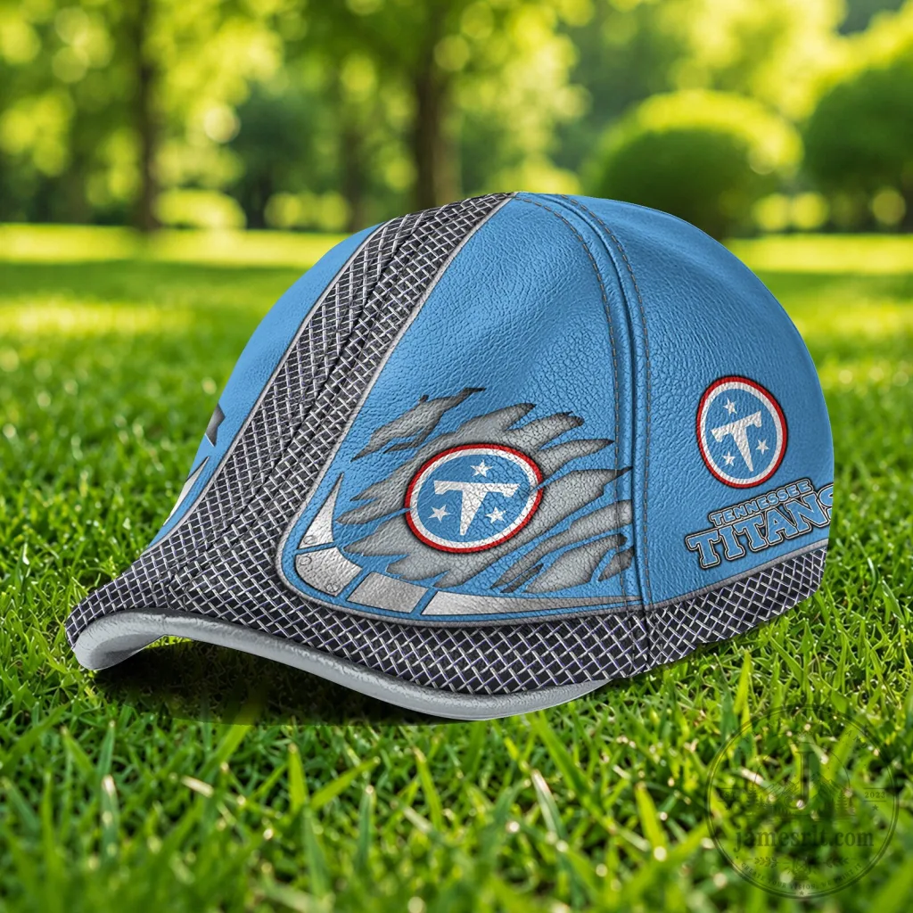 Tennessee Titans NFL Football Team Ivy Cap Flat Hat Tennessee Titans NFL Football Team Ivy Cap Flat Hat