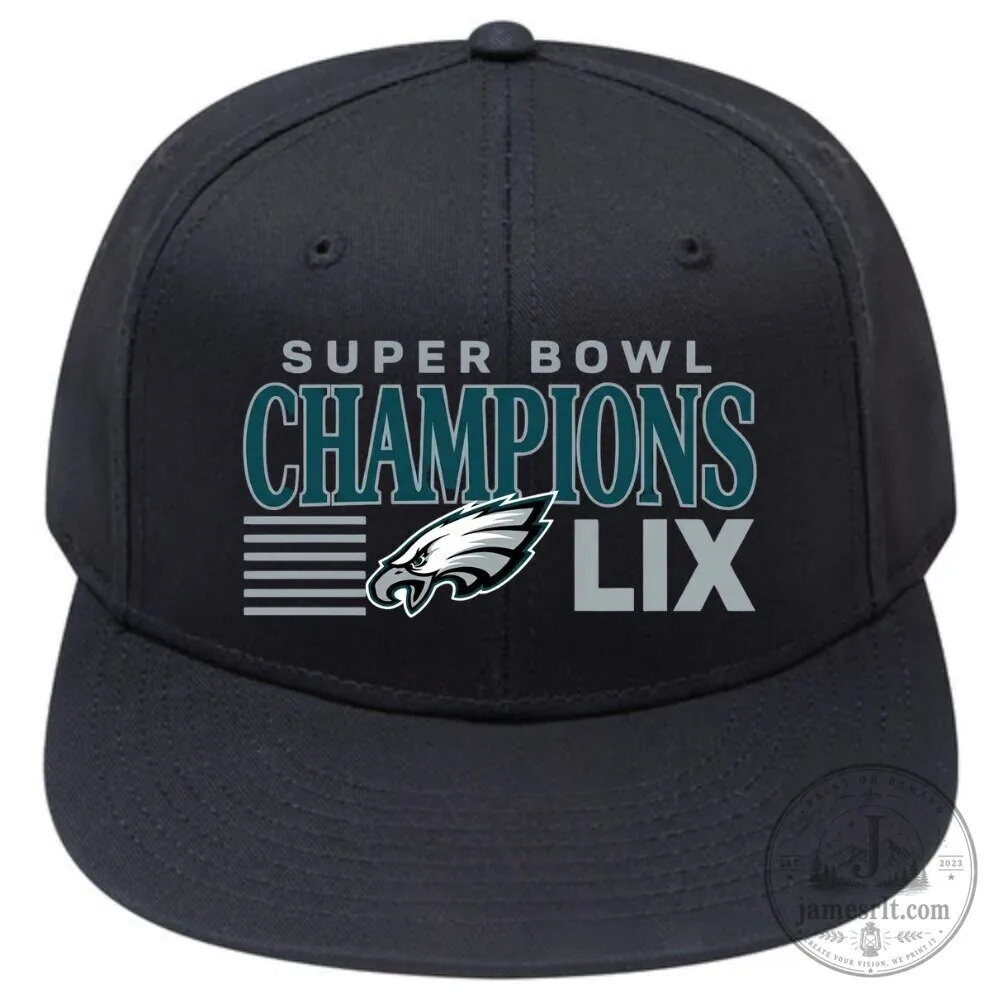 Super Bowl LIX Champions Hat Snapback - Philadelphia Eagles 5 Super Bowl LIX Champions Hat Snapback - Philadelphia Eagles