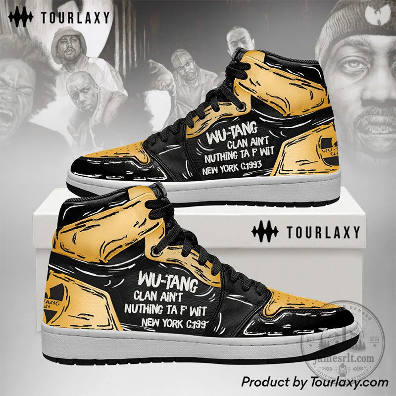 Wu-Tang Clan Ain't Nuthin' To F' Wit New York 1993 High-Top Shoes