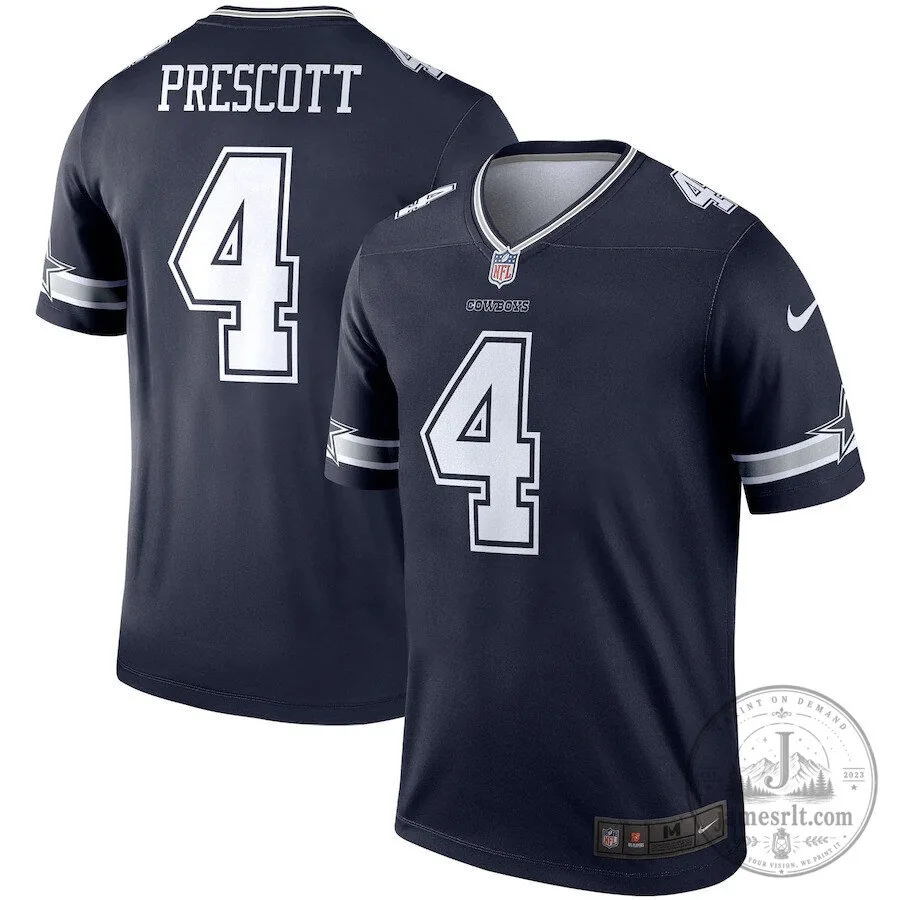 Dak Prescott Dallas Cowboys White Football Jersey 12 Dak Prescott Dallas Cowboys White Football Jersey