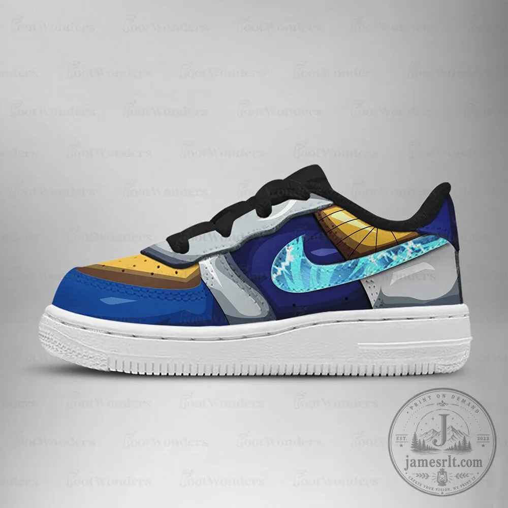 Dragon Ball Super Vegeta Super Saiyan Blue Custom Anime Embossed Logo Shoes 4 Dragon Ball Super Vegeta Super Saiyan Blue Custom Anime Embossed Logo Shoes
