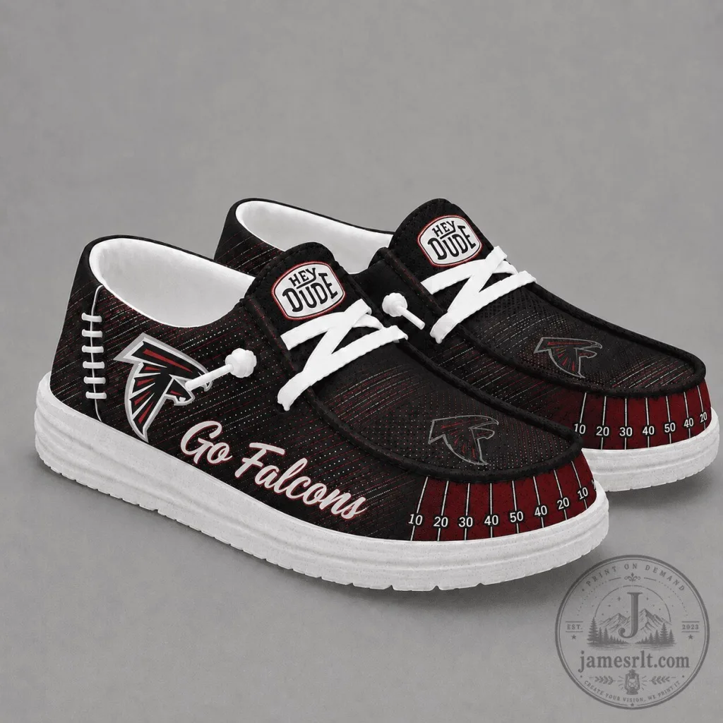 Atlanta Falcons Football Field Design Casual Shoes for Men and Women Atlanta Falcons Football Field Design Casual Shoes for Men and Women